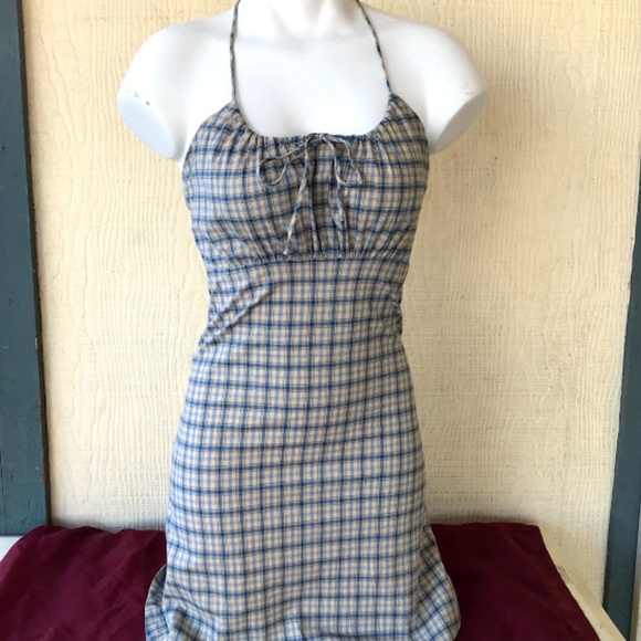 Vanilla Ville Dresses & Skirts - Vanilla Ville | Plaid Halter Dress
